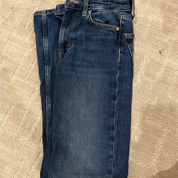 Zara‎ Blue Straight Leg Jeans Classic Style - Picture 5 of 9